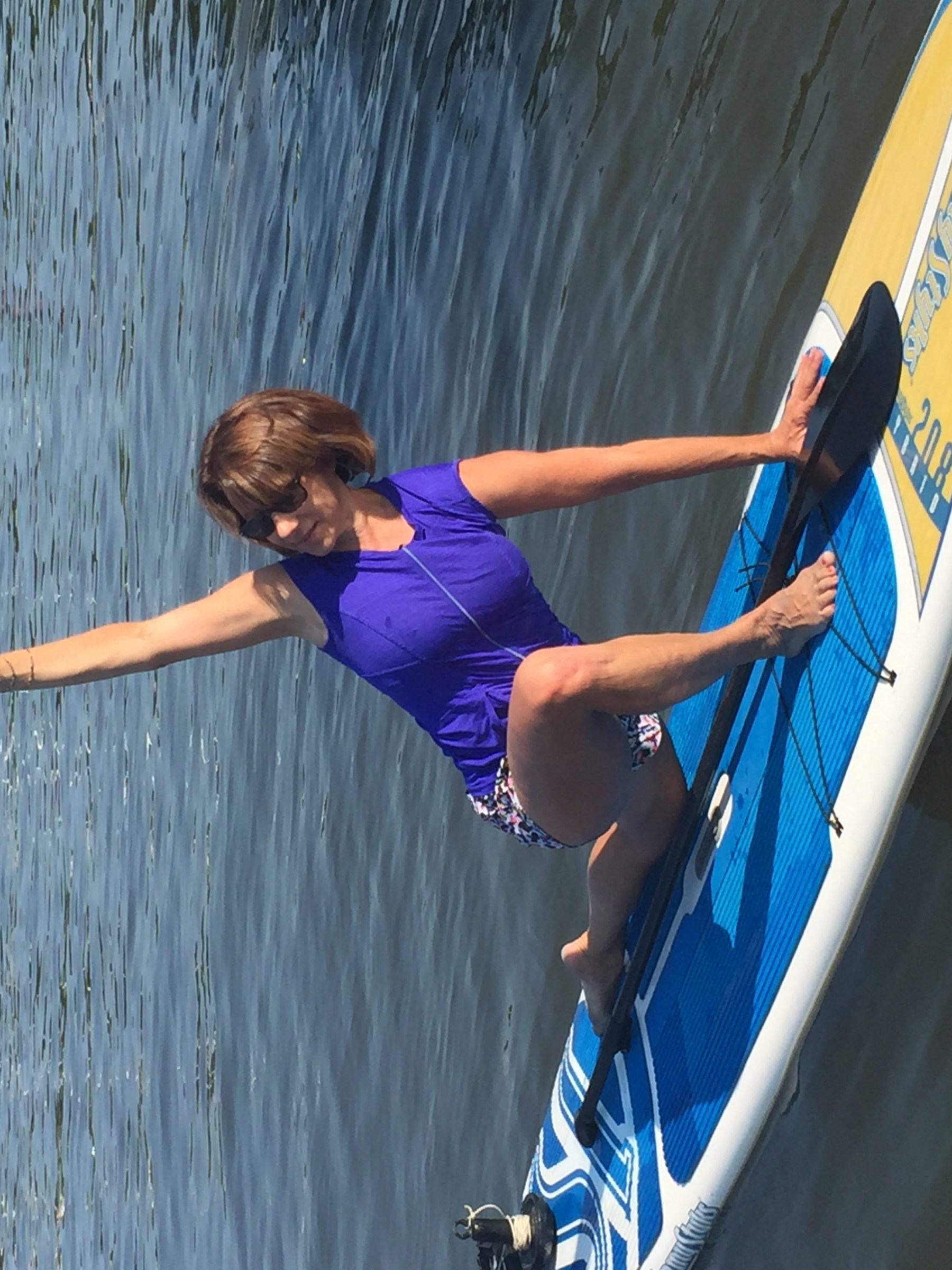 Yoga on the water is a great way to connect and relax