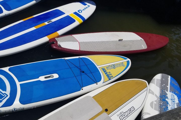 a knife sitting on top of a table